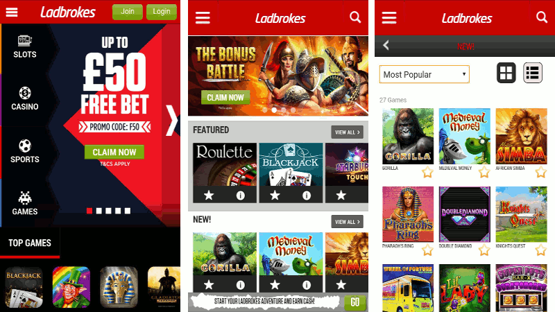 Ladbrokes Mobile